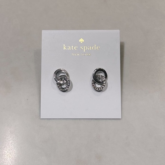 Kate Spade Infinity Band Stud Earrings - Picture 1 of 3